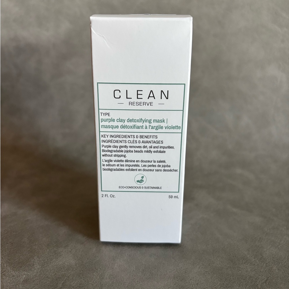 Clean Reserve Purple Clay Detoxifying Clay Mask